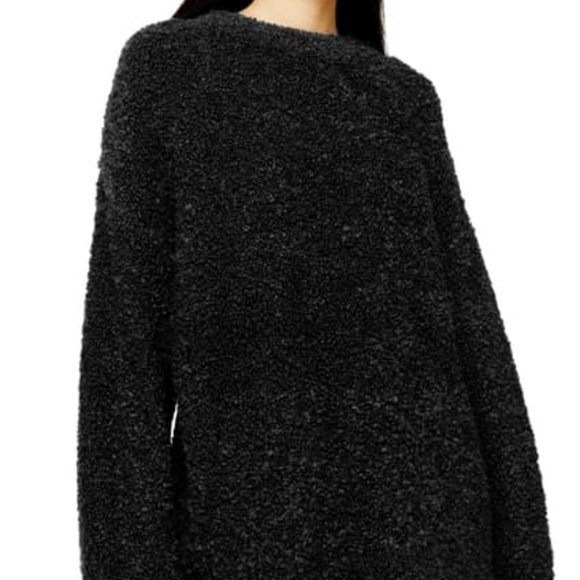TOPSHOP - Longline Bouclé Sweater - Picture 1 of 5